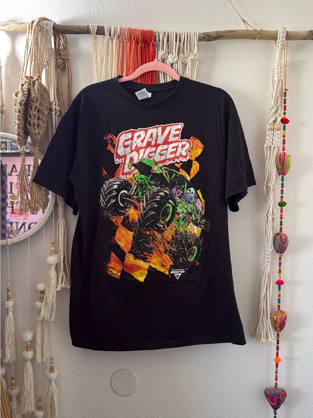 Grave Digger Graphic Tee - Black